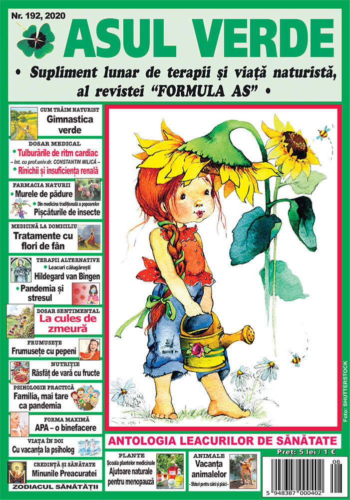 A apărut ASUL VERDE pe luna AUGUST - Formula AS